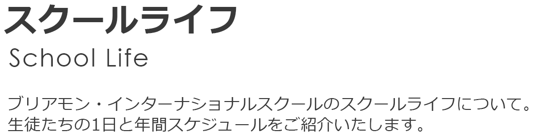 スイス留学なら -ブリアモン（ブリヤモン）インターナショナルスクールの教育プログラムについてご紹介いたします。